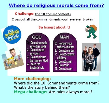 Preview of 10 Commandments