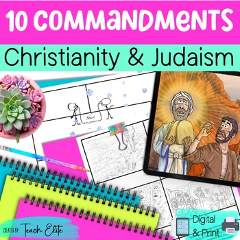 Preview of 10 Commandments Lesson