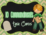 10 Commandments Task Cards