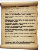 10 Commandments of Clay (Bundle)