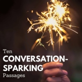 Ten Conversation-Sparking Reading Comprehension Passages