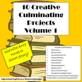 10 Creative Culminating Projects for Any Novel or Short St