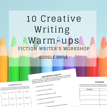 fun creative writing warm ups