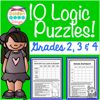 Preview of Early Finishers Logic Puzzles Enrichment Activities Fast Finishers