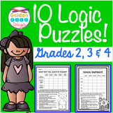 Early Finishers Logic Puzzles Enrichment Activities Fast F