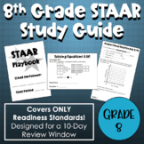 10 Day Review for 8th Grade Math BUNDLE: Warm-Ups and Stud