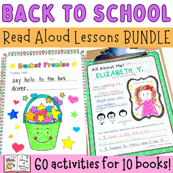 Preview of 10 Days of Back to School Read Aloud & Activities BUNDLE
