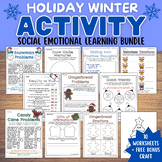10 Days of Holiday | Christmas | Winter SEL Activities Bundle