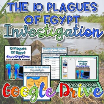 Preview of Ten Plagues of Egypt Investigation - Reading Comprehension & Analysis - Digital