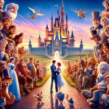 Preview of 10 Disney Movies Based on True Stories Move Guide BUNDLE: Social Science Guides