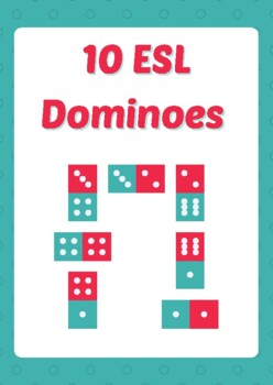 Preview of 10 ESL Dominoes