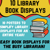 10 Easy Book Displays for the Busy Librarian!