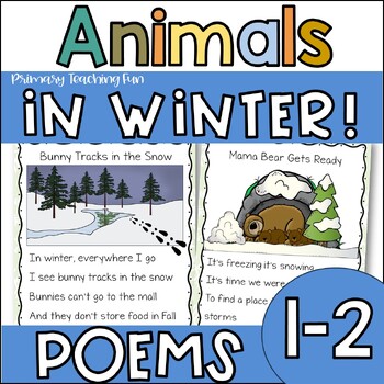 Preview of Animals in Winter Poems About Migration, Hibernation, and Adaptation, Gr. 1, 2
