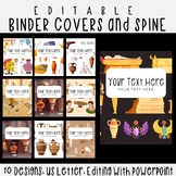 10 Editable Ancients Binder Covers & Spines, US Letter, Po