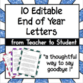 10 Editable Goodbye Letters to Student from Teacher 2020 H