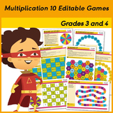 10 Editable Multiplication Games