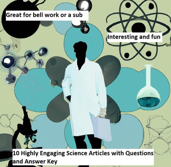 Preview of 10 Engaging Science Articles with Questions and a Answer Key!