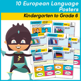 10 European Language Posters