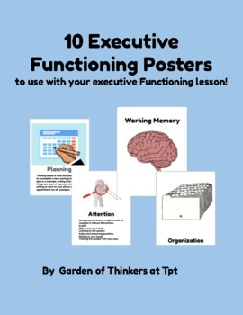 Preview of 10 Executive Functioning Posters