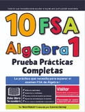 10 FSA Álgebra I Prueba Prácticas completas