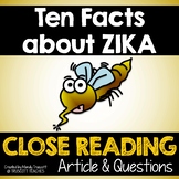 Close Reading Article: "10 Facts to Know about the Zika Virus"