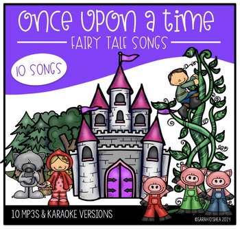Preview of 10 Fairy Tales Songs (mp3s) with karaoke versions