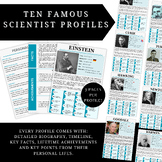10 Famous Scientist Profiles - The Legendary Ten