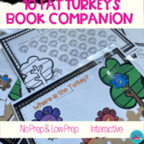 10 Fat Turkeys Book Buddy for Speech Therapy