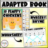 10 Fluffy Chickens Song Activity - Easter Nursery Rhyme Ac