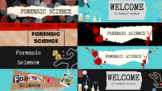10 Forensic Science Google Classroom Banners