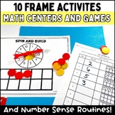10 Frames Differentiated Activities Centers Number Sense R