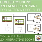 COUNTING AND NUMBERS IN PRINT BUNDLE 2 FOR AUTISM