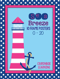 10 Frame Poster Set -  Sea Breeze - Nautical Ocean theme -
