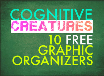 Preview of 10 Free Digital Graphic Organizers