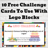 10 Free Lego Building Challenge Cards for STEM and STEAM