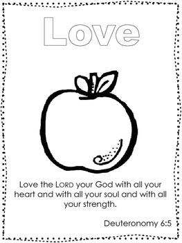 10 fruit of the spirit coloring worksheets preschool kindergarten bible