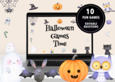 10 Halloween Classroom Games, Halloween Powerpoint Game, S