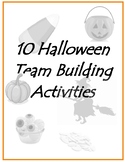 10 Halloween Team Building for Upper Elementary & Middle School