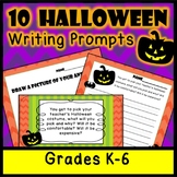 10 FUN Halloween Writing Prompts