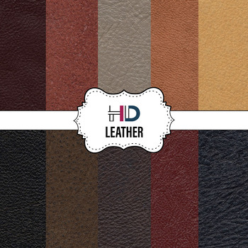 Preview of 10 Leather Digital Baground Paper Textures