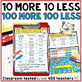 100 more 100 less 10 more 10 less - 1st Grade Math