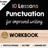 10 Lessons of Punctuation for Improved Writing WORKBOOK, g