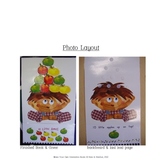 10 Little Apples Interactive Book - Printable