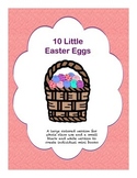 10 Little Easter Eggs: A printable counting story