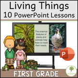 10 Living Things PowerPoint Lessons for ACARA Year One