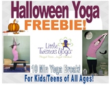 10-Min Halloween Yoga Break Freebie! All Ages