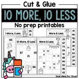 10 More & 10 Less Cut & Glue