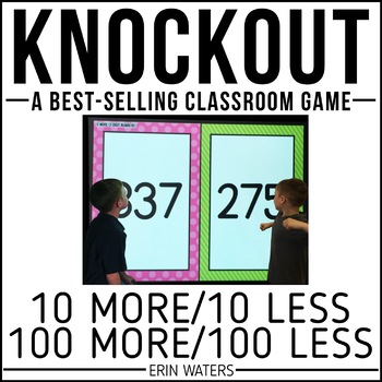 Preview of Adding 10 or 100 Games - 10 More 10 Less & 100 More 100 Less Knockout Games