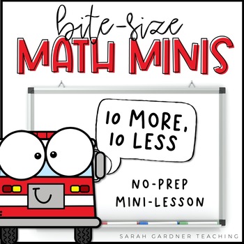 Preview of 10 More, 10 Less | Place Value | Math Mini-Lesson | Google Slides