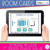 10 More 10 Less Place Value for 1st Grade | Boom Cards